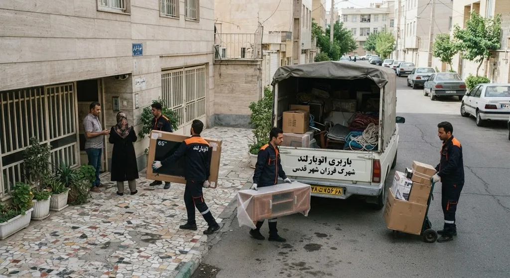 باربری شهرک فرزان شهر قدس